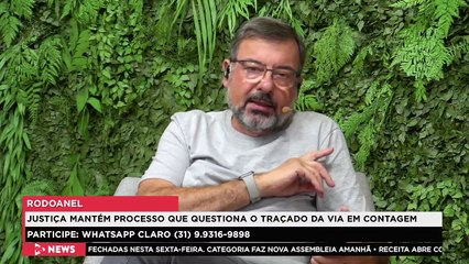 Central 98 | JUSTIÇA MANTÉM PROCESSO QUE QUESTIONA O TRAÇADO DO ROFOANEL  EM CONTAGEM