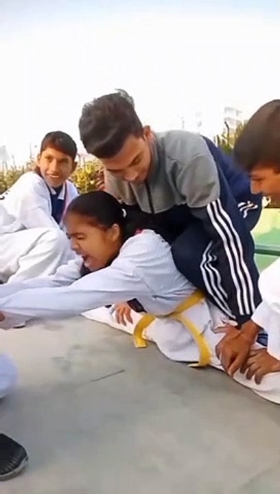 Exercise karate