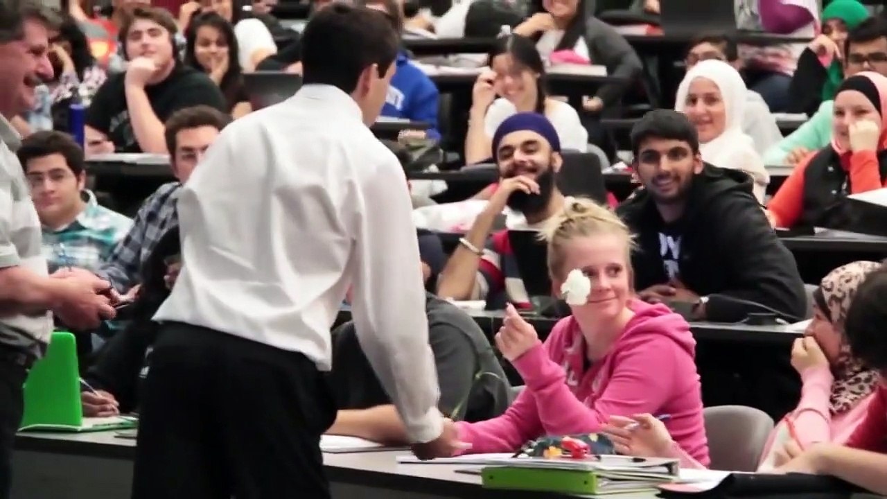 Serenading Girls in College Lectures (GONE WILD) - Social Experiment - Funny Videos - Pranks 2015