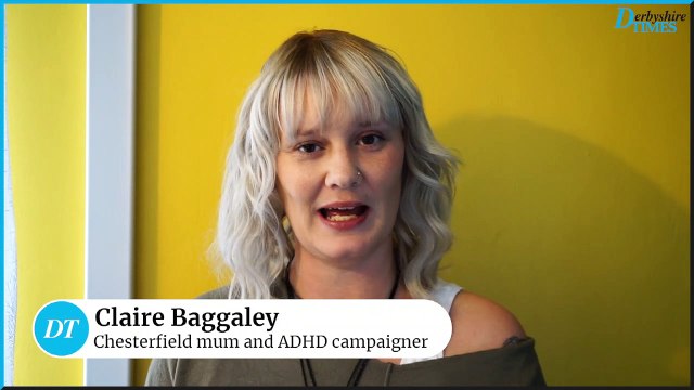 Claire Baggaley a Chesterfield mum and ADHD campaigner