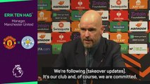 Ten Hag following United takeover talk but focused on football