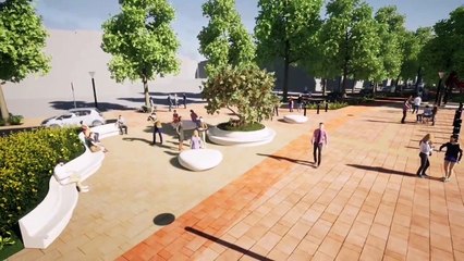 El nuevo paseo universitario, más peatonal y con carril bici