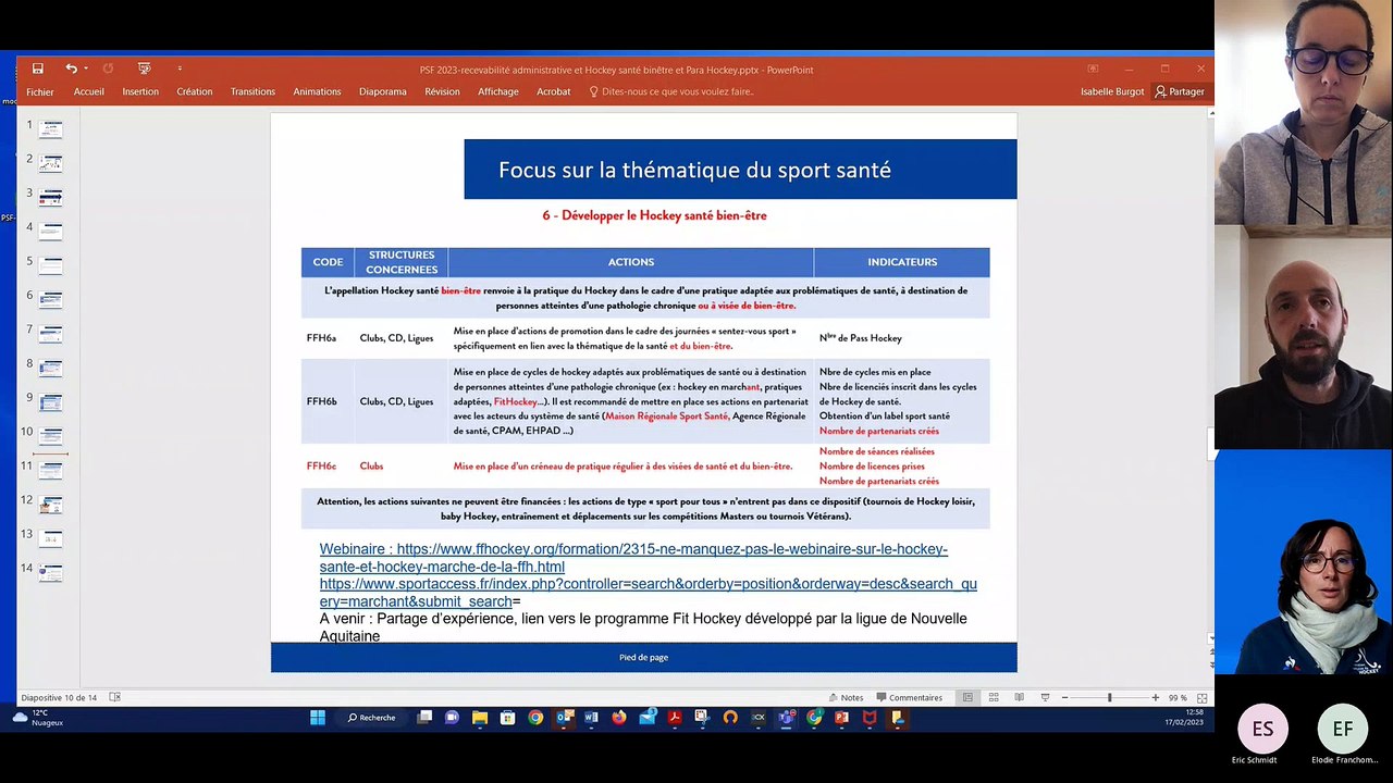 PSF 2023 - Focus sur la thématique du Sport santé bien-être