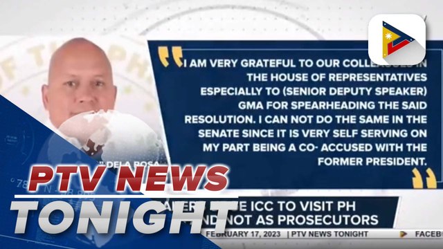 Lawmakers urges ICC to visit PH as tourists and not as prosecutors