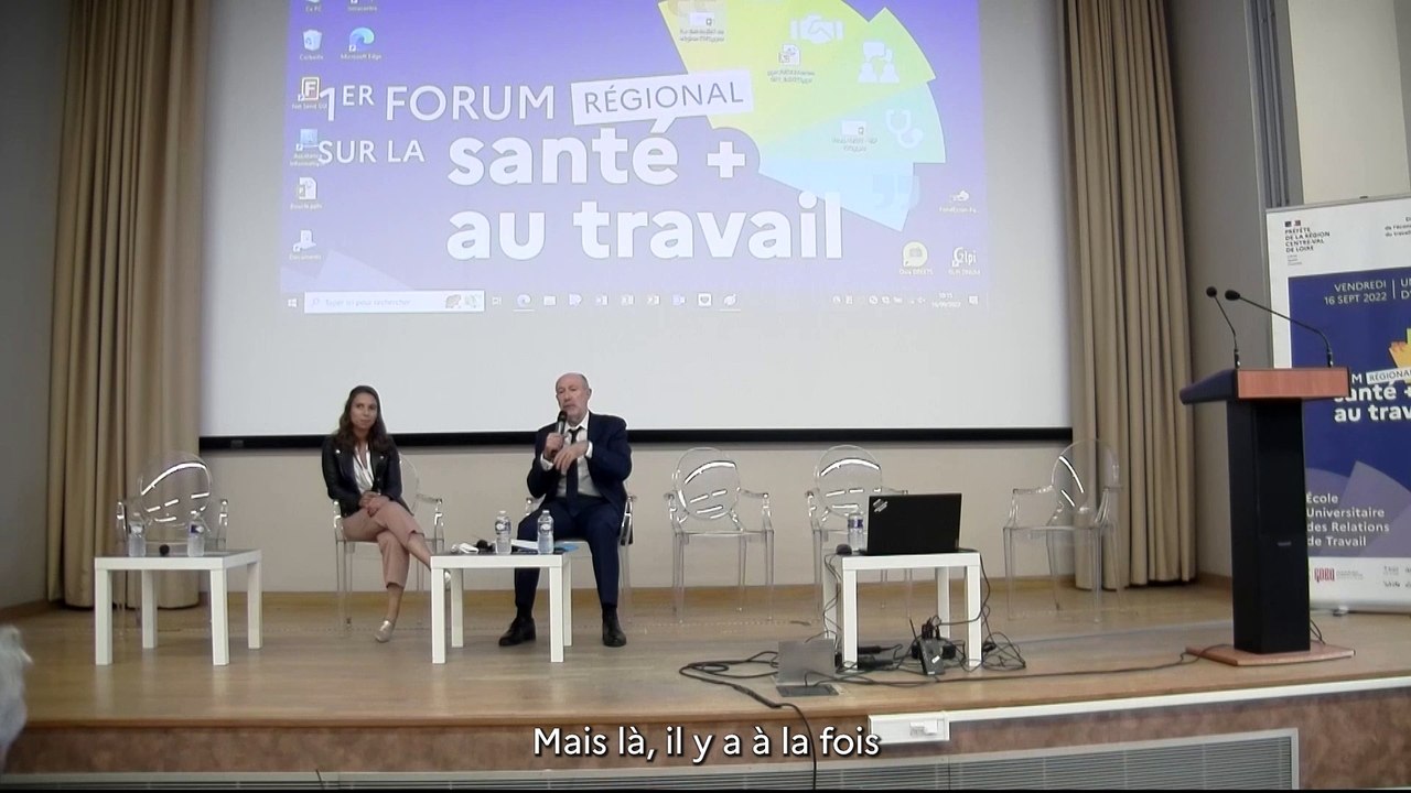 La Loi du 2 août 2021 pour renforcer la prévention en santé au travail : son origine, ses enjeux, ses impacts et sa mise en oeuvre - Forum Santé au travail, DREETS CVL