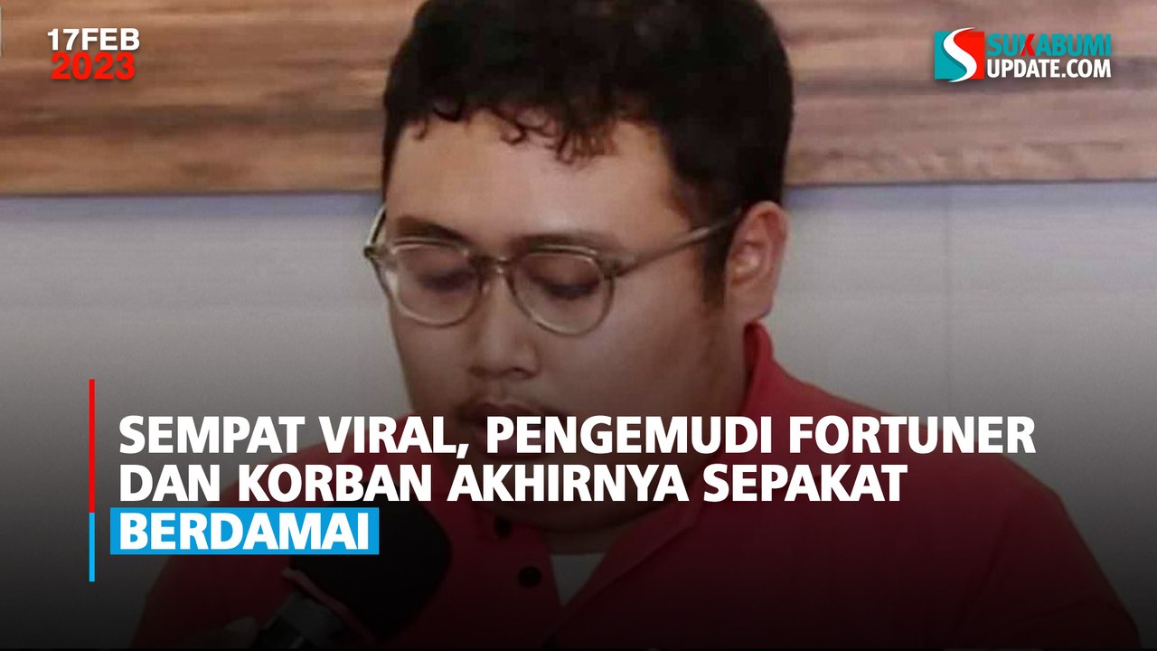 Sempat Viral, Pengemudi Fortuner dan Korban Akhirnya Sepakat Berdamai