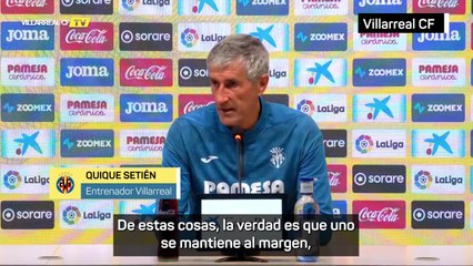 Setién sobre el 'Barçagate': "Hay muchas cosas podridas..."