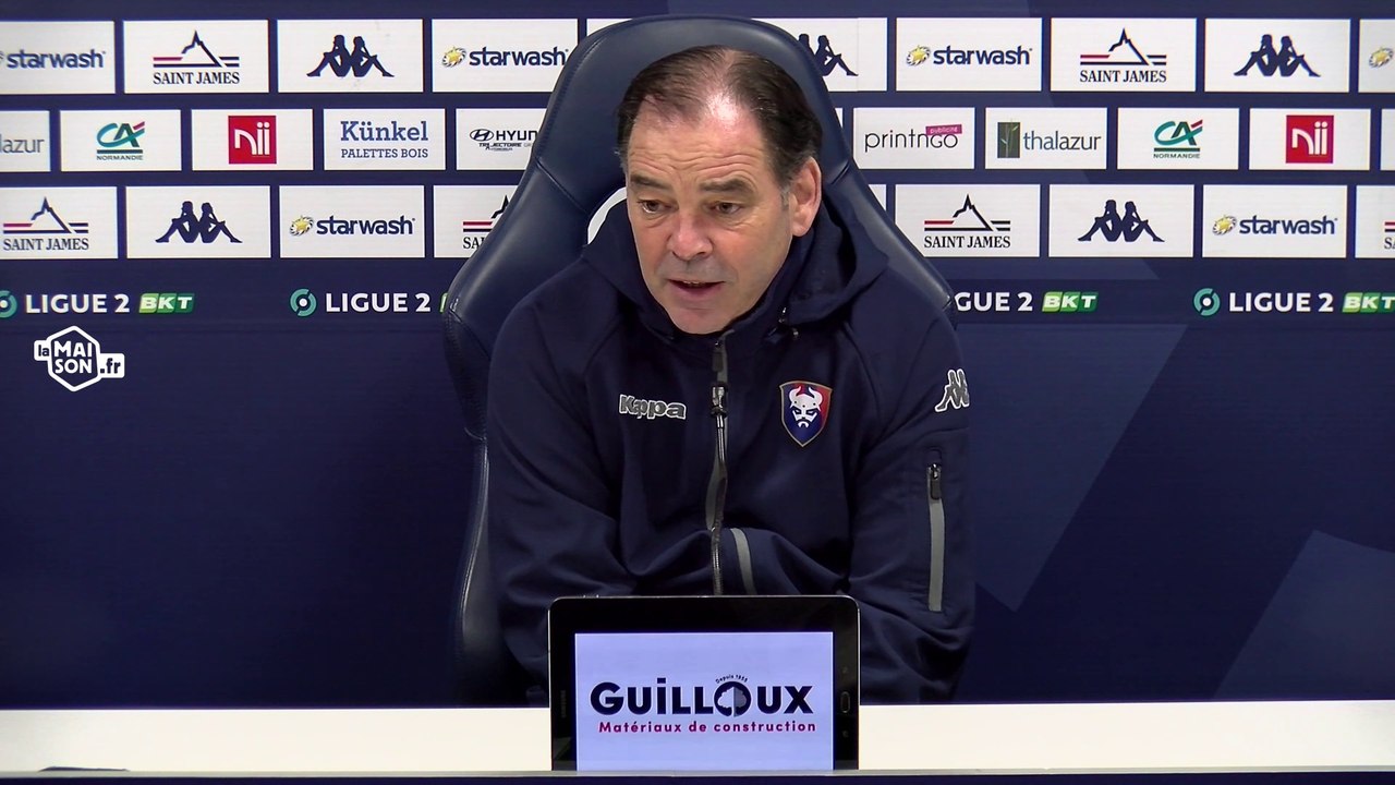 J24 Ligue 2 BKT : La conférence de presse avant SMCaen  / Grenoble F38