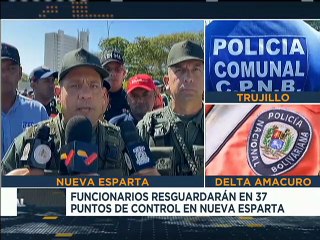 Nueva Esparta | Un total de 1.647 funcionarios estarán desplegados por el asueto de Carnaval 2023