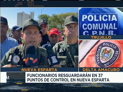 Nueva Esparta | Un total de 1.647 funcionarios estarán desplegados por el asueto de Carnaval 2023