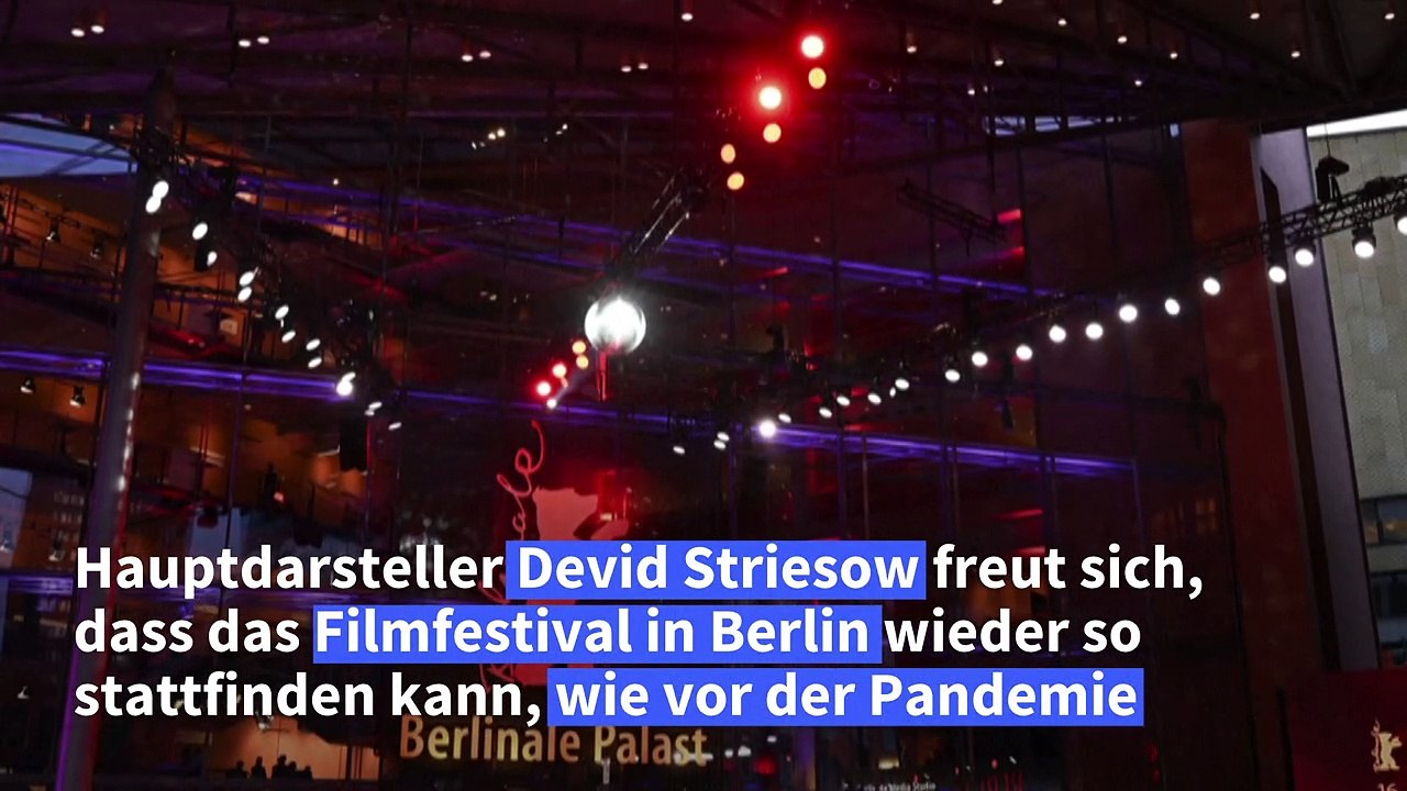 Berlinale-Comeback nach Corona: David Striesow ist 'euphorisch'