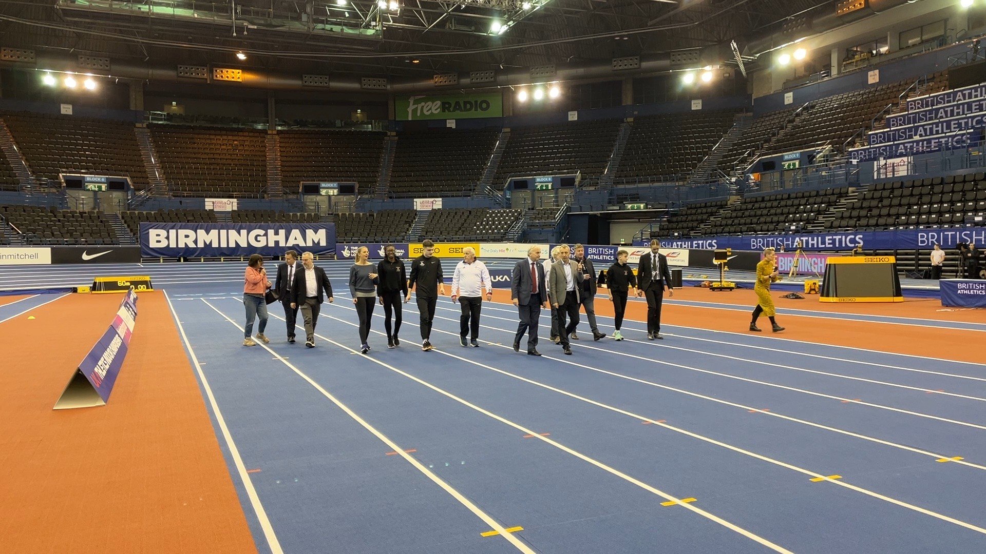 The University Of Birmingham Unveils New Athletics Track