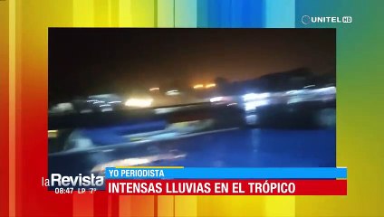 Intensas lluvias provocan inundaciones en viviendas y cultivos del Trópico