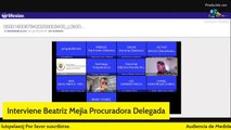 Continuación de audiencia de solicitud de medida de aseguramiento sec educación de Medellín