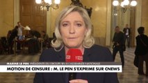 Marine Le Pen : «Emmanuel Macron pense qu'il doit laisser une trace dans l'histoire aussi détestable soit-elle»