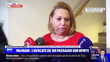 L'avocate du passager arrière du véhicule de Pierre Palmade donne des nouvelles de son client