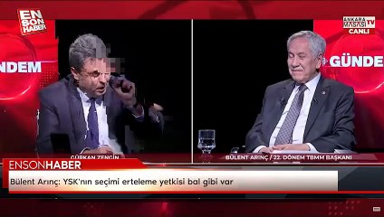 Bülent Arınç: YSK'nın seçimi erteleme yetkisi bal gibi var