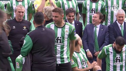 Así se hizo la foto oficial del Real Betis 22/23