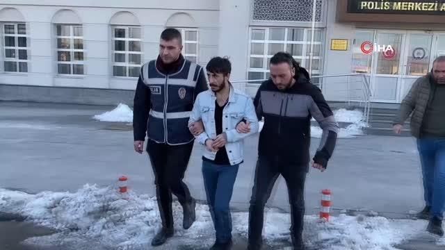 Kasten öldürme suçundan aranıyordu, polisten kaçamadı