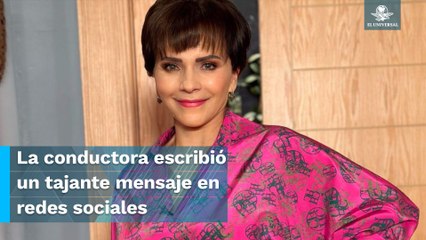 Pati Chapoy rompe el silencio y responde a las críticas en su contra