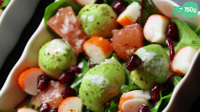 Salade exotique aux bâtonnets Saveur Coraya