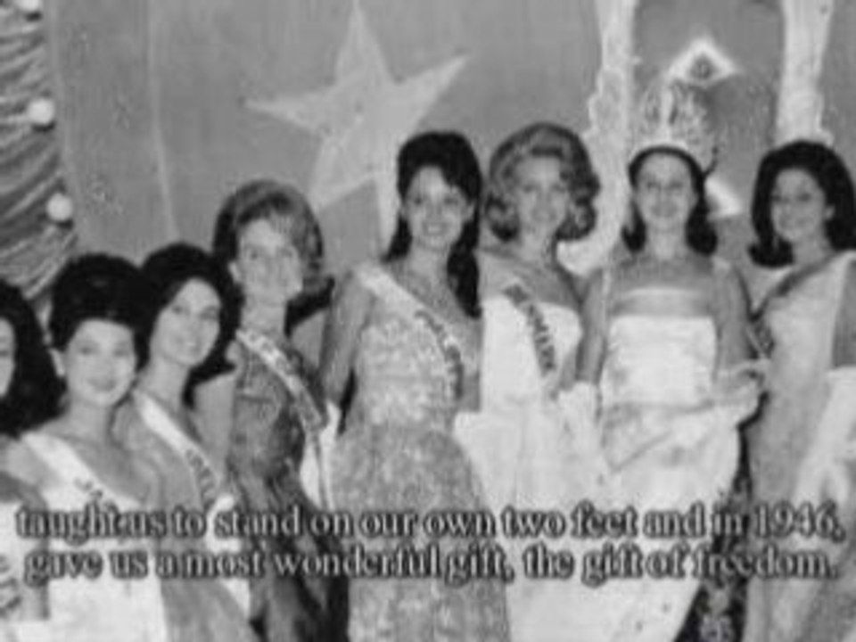 Lalaine Bennett's Speech- Miss Universe 1963 (Audio)