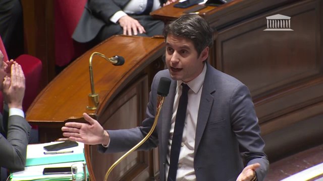 Gabriel Attal, aux députés de la Nupes: Vous êtes nostalgiques de la guillotine, mais c'est vous qui avez perdu la tête