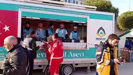 “HAYDER, depremin yaşandığı ilk saatlerden itibaren tüm imkânlarıyla sahada”