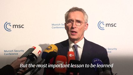 NATO chief Stoltenberg stresses importance of North America and Europe 'standing together'