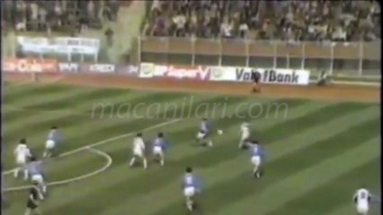 Sarıyer 1-0 Beşiktaş 21.02.1990 - 1989-1990 Turkish 1st League Matchday 21