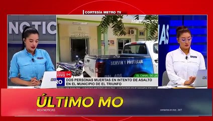 ¡Fatal! Dos personas mueren durante supuesto asalto en Choluteca