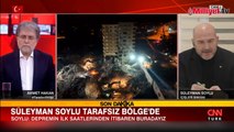 Bakan Soylu: 82 bin bina yıkık ya da ağır hasarlı