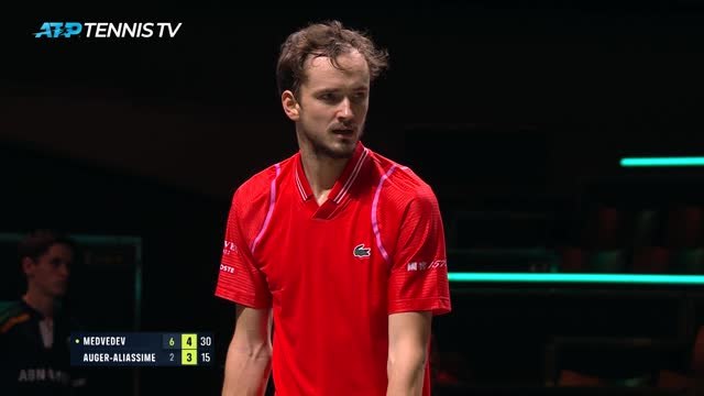 Rotterdam - Medvedev sans sourciller face à Auger-Aliassime