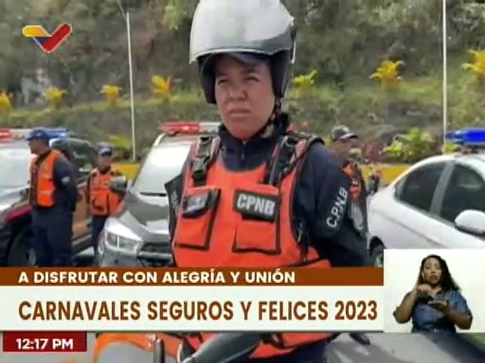 Inicia despliegue de efectivos de seguridad para el disfrute de los Carnavales Felices 2023