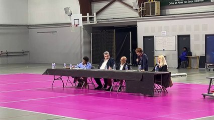 Extrait du discours de Nicole Joulia à l'AG extraordinaire d'Istres Volley