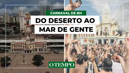 Do deserto ao mar de gente: relembre a história do Carnaval de BH
