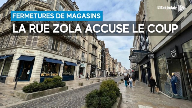 Les commerçants de la rue Émile-Zola inquiets des nombreuses fermetures