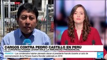 Informe desde Lima: Congreso discute nueva acusación contra Pedro Castillo