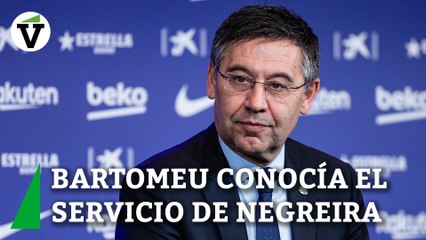 Bartomeu declaró ante la Policía que conocía el "servicio" de Enríquez Negreira para el Barça