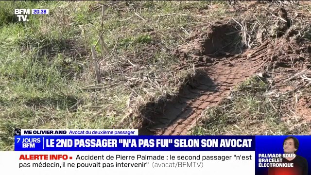 Le passager avant de Pierre Palmade n'a pas compris ce qu'il s'était passé lors de l'accident, affirme son avocat, Me Olivier Ang