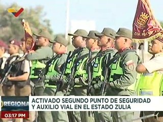 Activan segundo punto de seguridad y auxilio vial en el estado Zulia