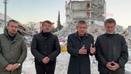 CHP'li Özgür Özel çadır bekleyen depremzedelere yetkililerin verdiği yanıtı aktardı: Bitti, yenilerini bekliyoruz, bekleyecekler