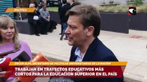 Trabajan en trayectos educativos más cortos para la educación superior en el país