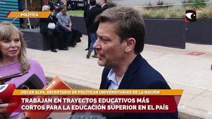 Trabajan en trayectos educativos más cortos para la educación superior en el país