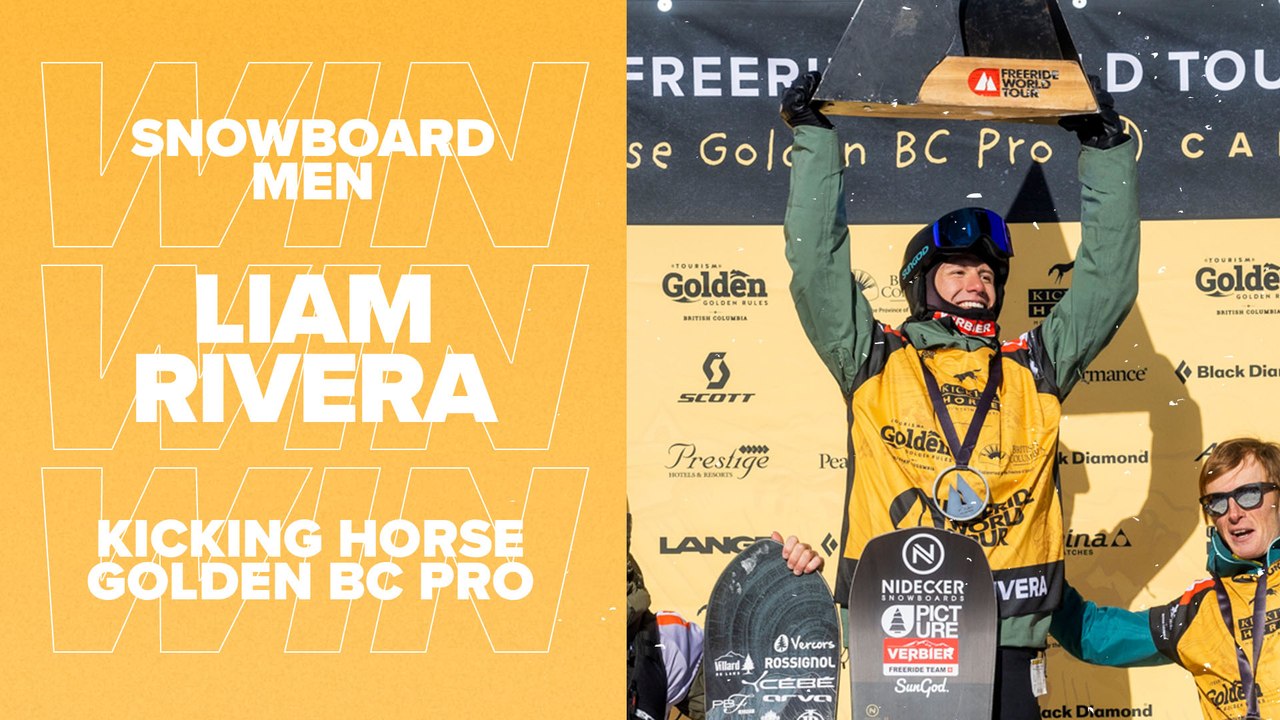 Liam Rivera Winning Run I FWT23 Kicking Horse Golden BC Pro