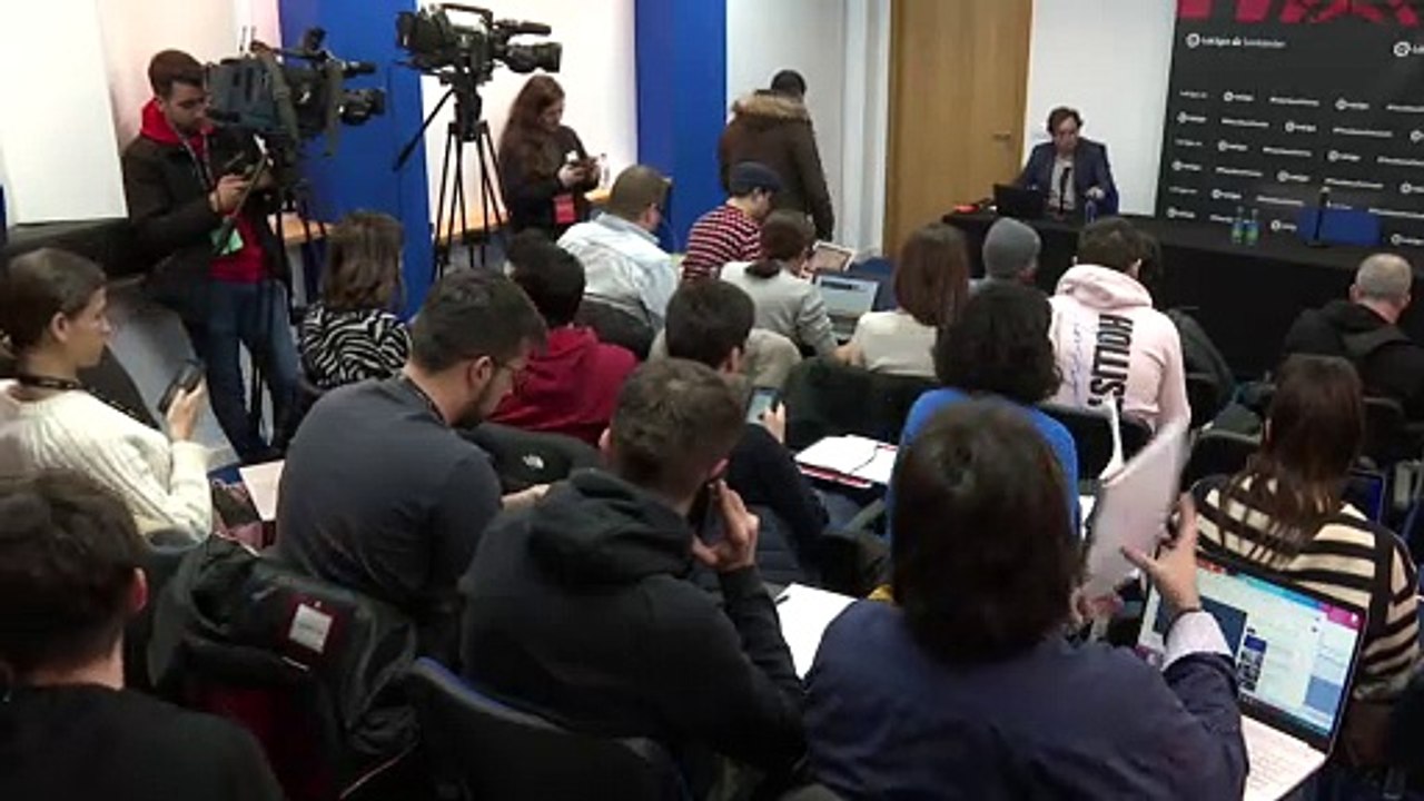 Javier Tebas, sobre el 'caso Negreira': "Hay indicios de que algo no está bien"