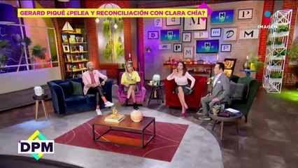 Clara Chía y Piqué enojados y reconciliados