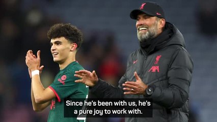 'Super talent' Stefan Bajčetić a 'joy to work with' - Klopp