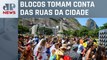 De sexta (17) até quarta (22), 250 blocos de rua na cidade do Rio de Janeiro