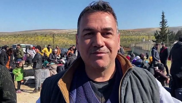 Tras el sismo, refugiados sirios de Turquía regresan a su país